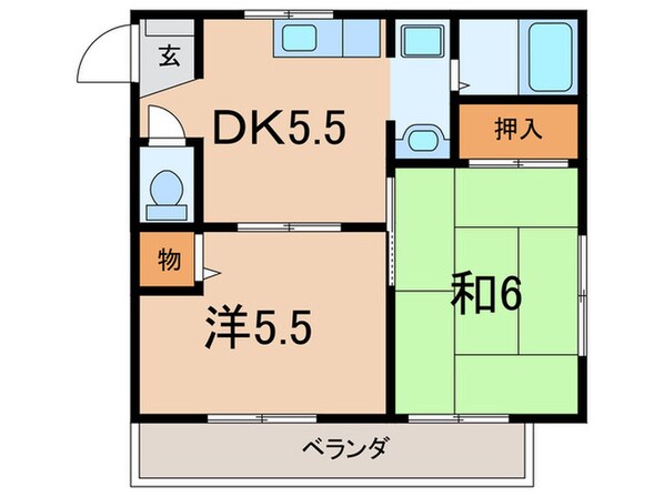 トリヴァンベ－ル門前の物件間取画像